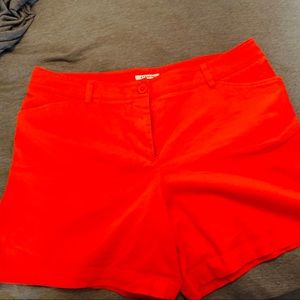 Women's Orange Jones size 14 shorts